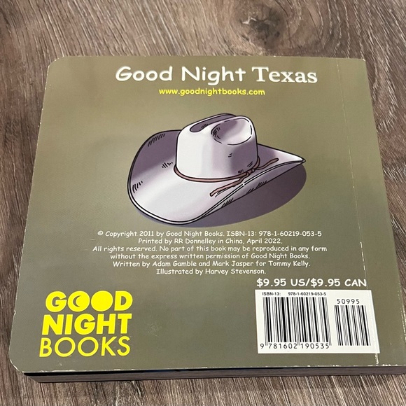 Good Night Texas- Cute Book for Kiddos! NWT - Picture 2 of 2
